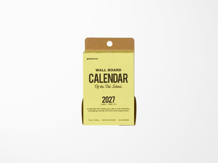 Penco Memo Block 2027 Calendar