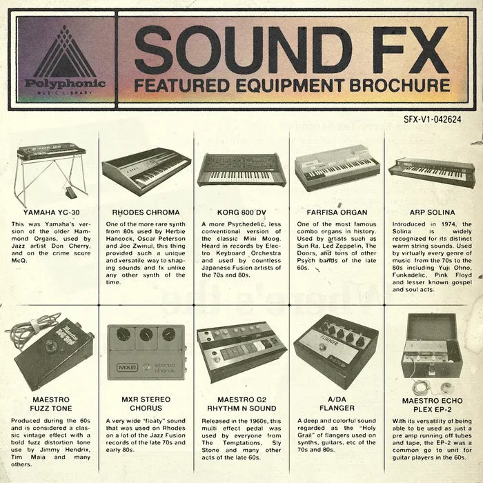 Polyphonic Music Library - SFX-1