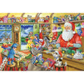 Santa Claus Christmas Toy Shop Diamond Painting Diamond Art Kit