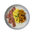 Scrambled Eggs with Turkey Bacon and Potato Breakfast Meal Prep Ottawa