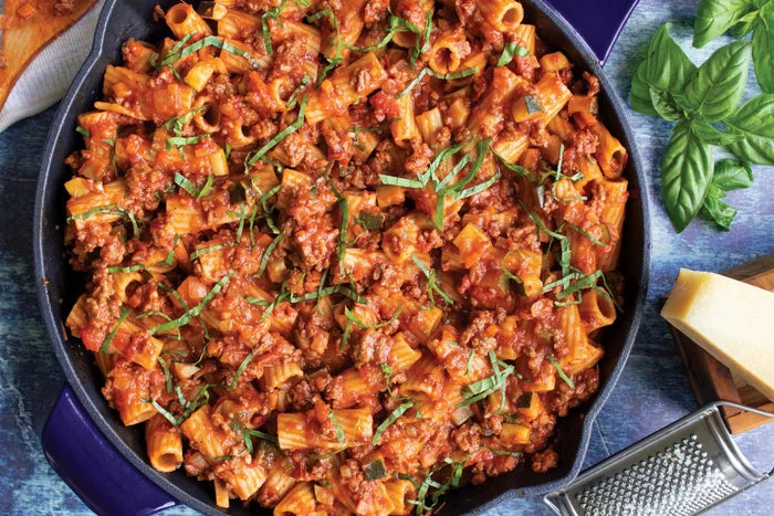 Spicy Sausage Rigatoni Meal Prep Ottawa