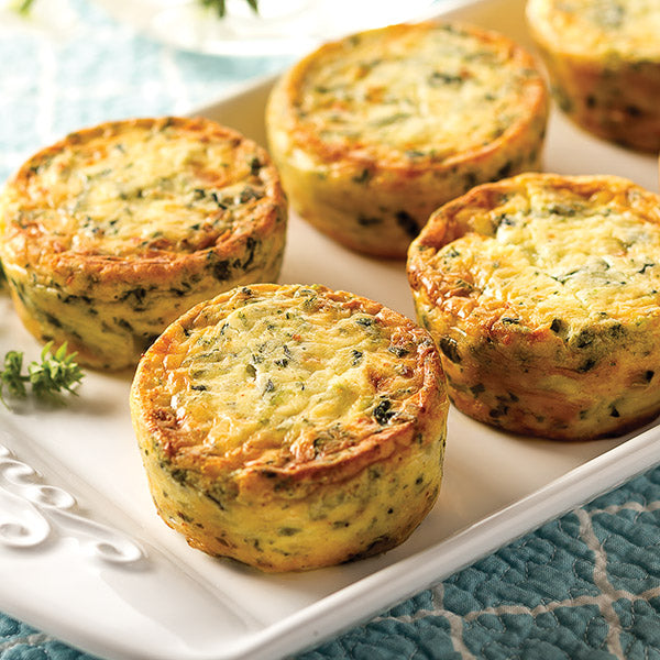 Spinach and Swiss Egg Soufflés