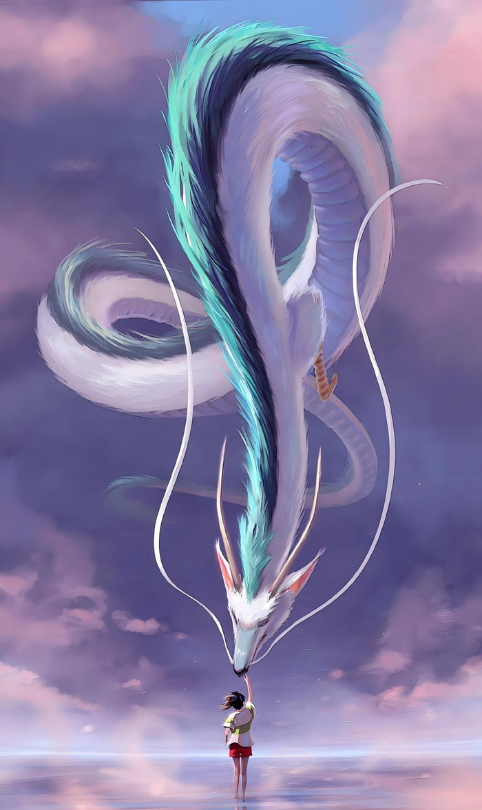 Spirited Away Chihiro and Haku Diamond Painting Diamond Art Kit
