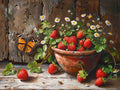 Strawberry Harvest - Diamond Painting Kit