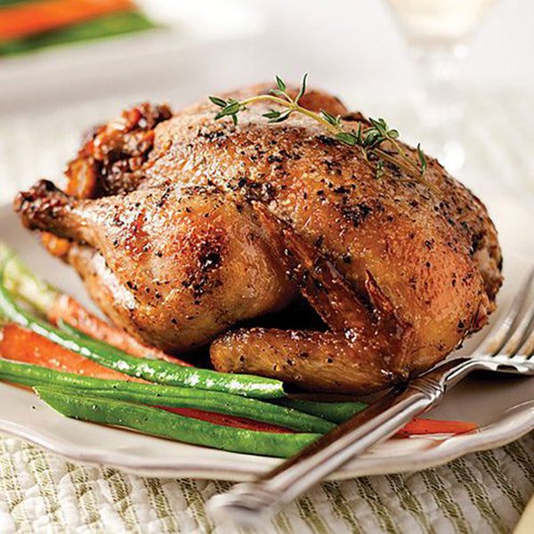Stuffed Cornish Hen - Four Hens