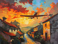 Sunset Takeoff