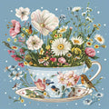 Teacup Floral Explosion