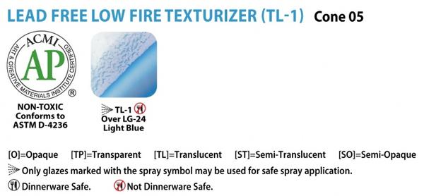 TL-1 Low Fire Texturizer PT
