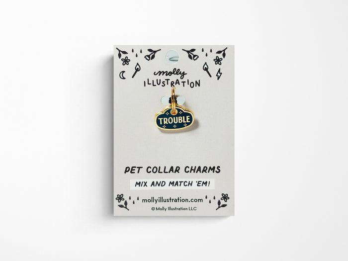 Trouble Journal Charm