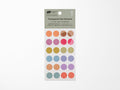 TSUKI no IRO Transparent Dot Stickers - 15mm